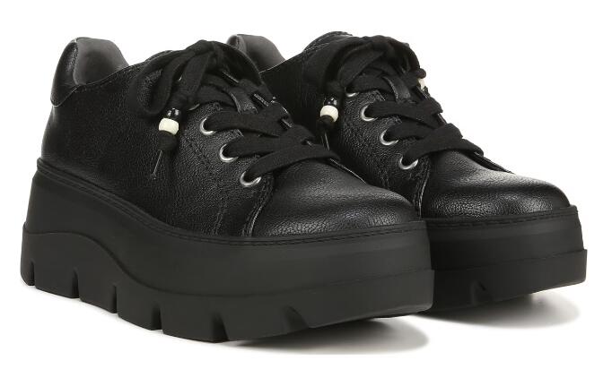 Free Shipping Women's Zodiac Bea Lace-up Sneaker-Black Synthetic  Free Shipping Women's Zodiac Bea Lace-up Sneaker-Black Synthetic
