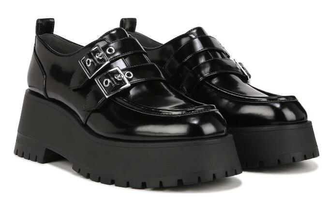 Free Shipping Women's Zodiac Perri Platform Loafer-Black Synthetic