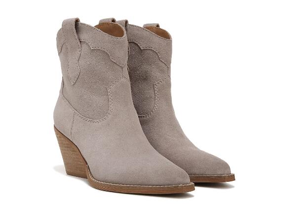 Free Shipping Women's Zodiac Roslyn Western Boot-Fog Fabric