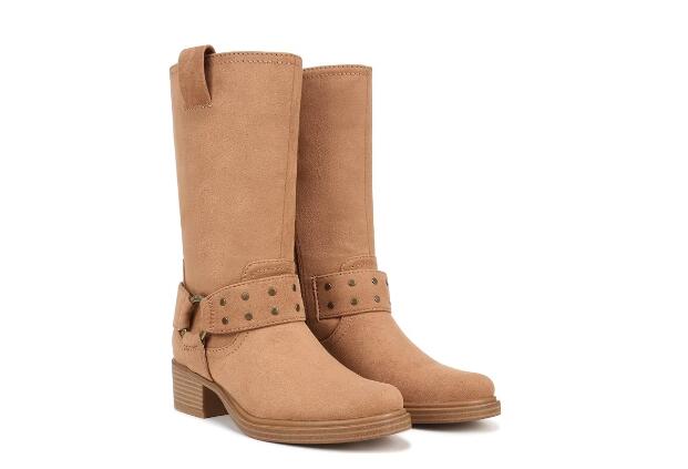 Free Shipping Women's Zodiac Jolie Moto Boot-Latte Tan