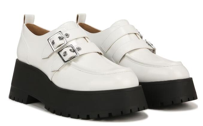 Free Shipping Women's Zodiac Perri Platform Loafer-White Synthetic