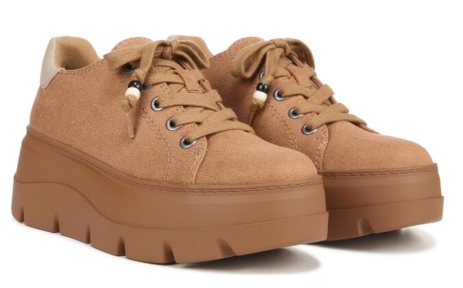 Free Shipping Women's Zodiac Bea Lace-up Sneaker-Latte Tan  Free Shipping Women's Zodiac Bea Lace-up Sneaker-Latte Tan