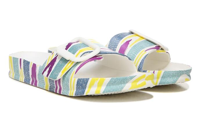 Free Shipping Women's Zodiac Desert Slide Sandal-White Multi