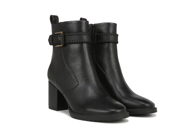 Free Shipping Women's Zodiac Rexx Block Heel Bootie-Black Synthetic/Leather  Free Shipping Women's Zodiac Rexx Block Heel Bootie-Black Synthetic/Leather