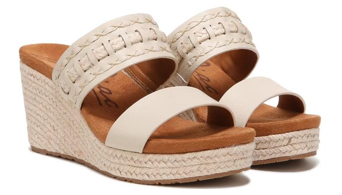 Free Shipping Women's Zodiac Poppy Wedge Espadrille-Birch Beige Synthetic