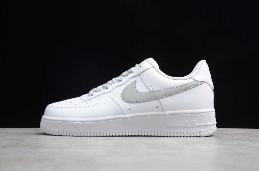 Women's Nike Air Force 1 07 Low White Grey 315115-112 Running Shoes