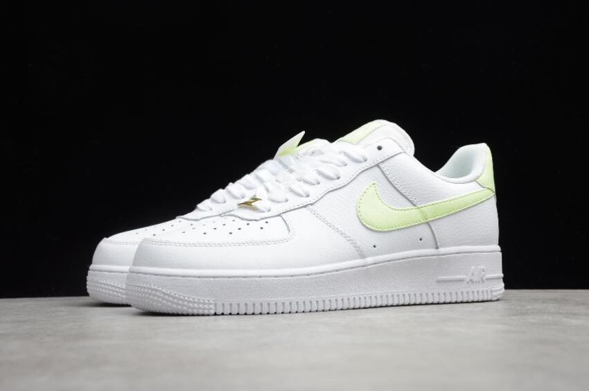 Men's Nike Air Force 1 07 Low White Barely Volt 315115-155 Running Shoes