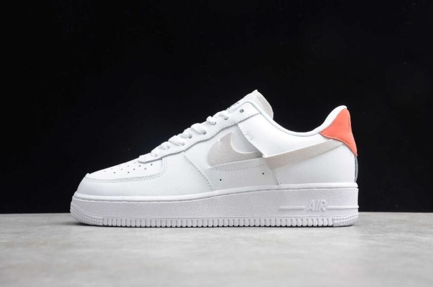 Women's Nike Air Force 1 07 LX White Platinum Tint Game Royal 898889-103 Running Shoes