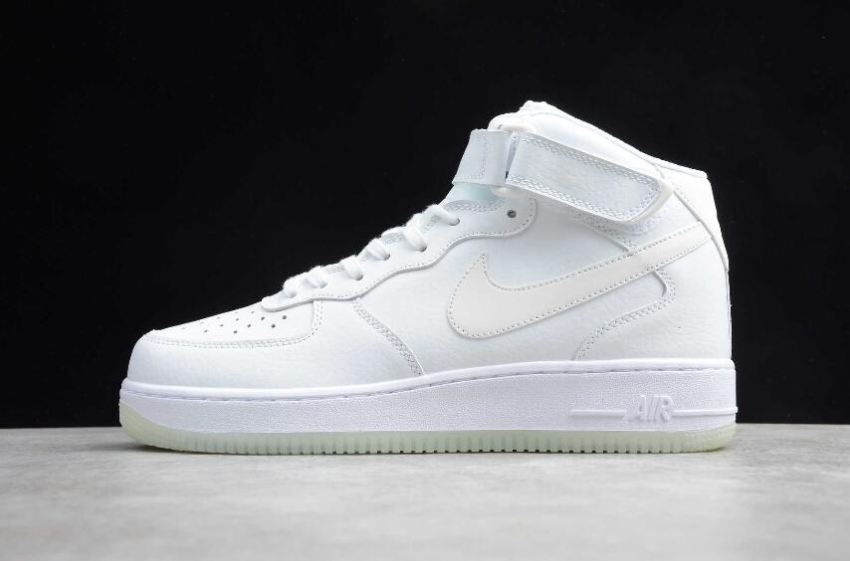 Men's Nike Air Force 1 07 Mid ESS White A02133-101 Running Shoes