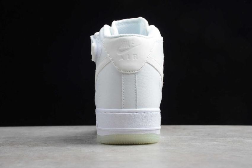 Men's Nike Air Force 1 07 Mid ESS White A02133-101 Running Shoes