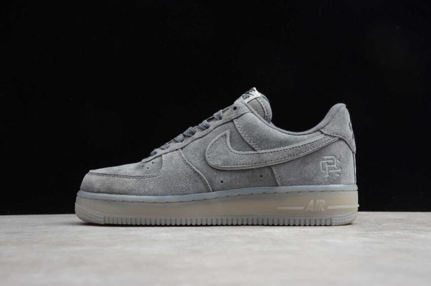 Women's Nike Air Force 1 07 Dark Grey Black Reflective AA1117-900 Running Shoes