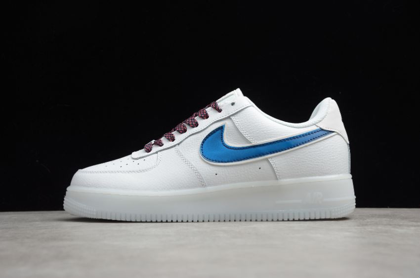 Men's Nike Air Force 1 Upstep White The Colours of The Rainbow AH0287-208 Running Shoes