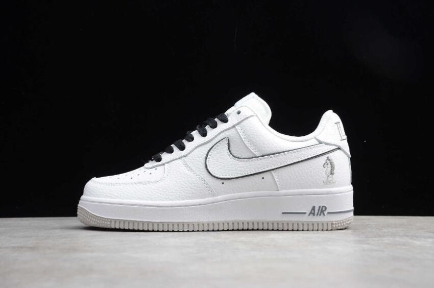 Women's Nike Air Force 1 Upstep White Dark Grey AH6818-128 Running Shoes
