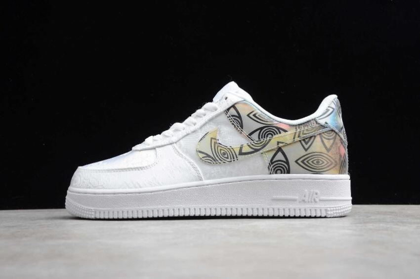 Men's Nike Air Force 1 07 WB White Colorful AO6820-100 Running Shoes