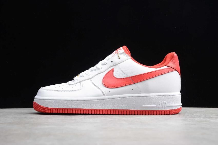 Women's Nike Air Force 1 Low Retro CT16 QS White University Red AQ5107-100 Running Shoes