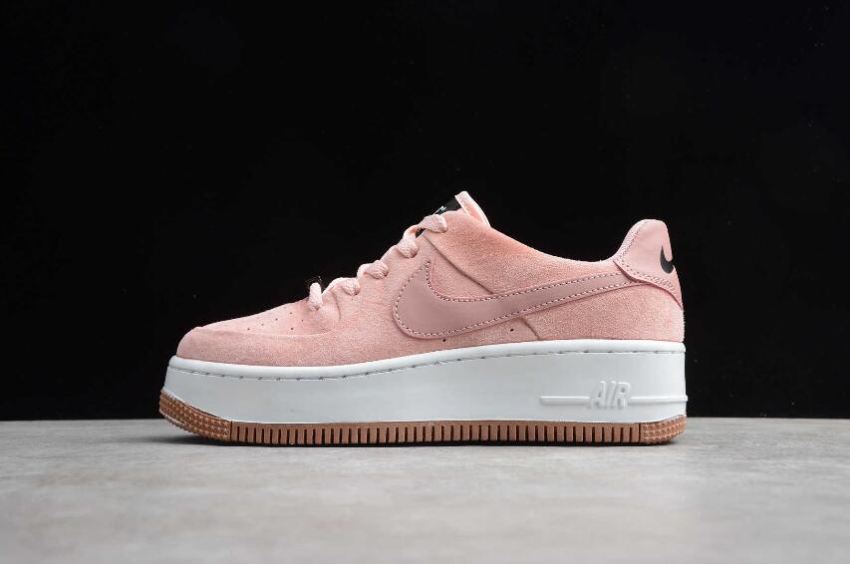 Men's Nike Air Force 1 Sage Low Coral Pink AR5339-603 Running Shoes