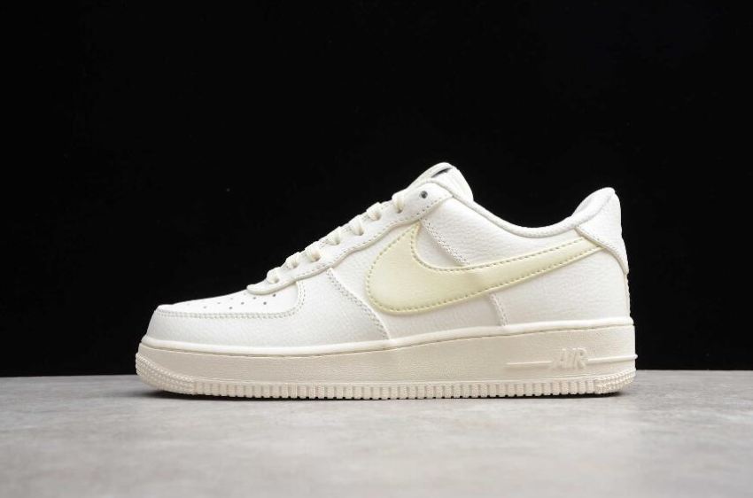 Men's Nike Air Force 1 07 PRM 2 Sail Pale Vanilla AT4143-101 Running Shoes