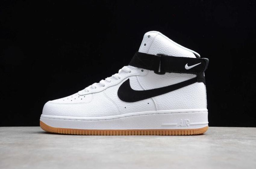 Women's Nike Air Force 1 07 White Obsidian Black AT7653-100 Running Shoes