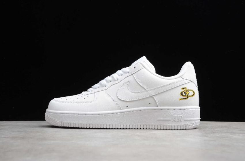 Men's Nike Air Force 1 07 White Black Phantom Gold BMB122-M30 Running Shoes