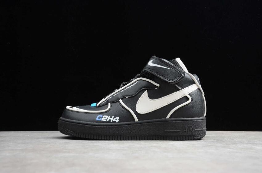 Men's Nike Air Force 1 High 07 C2H4 Black White BQ7541-0013 Running Shoes