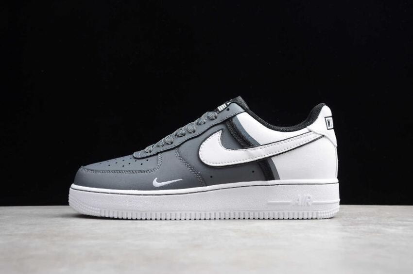 Women's Nike Air Force 1 07 White Dark Grey CI0061-002 Running Shoes