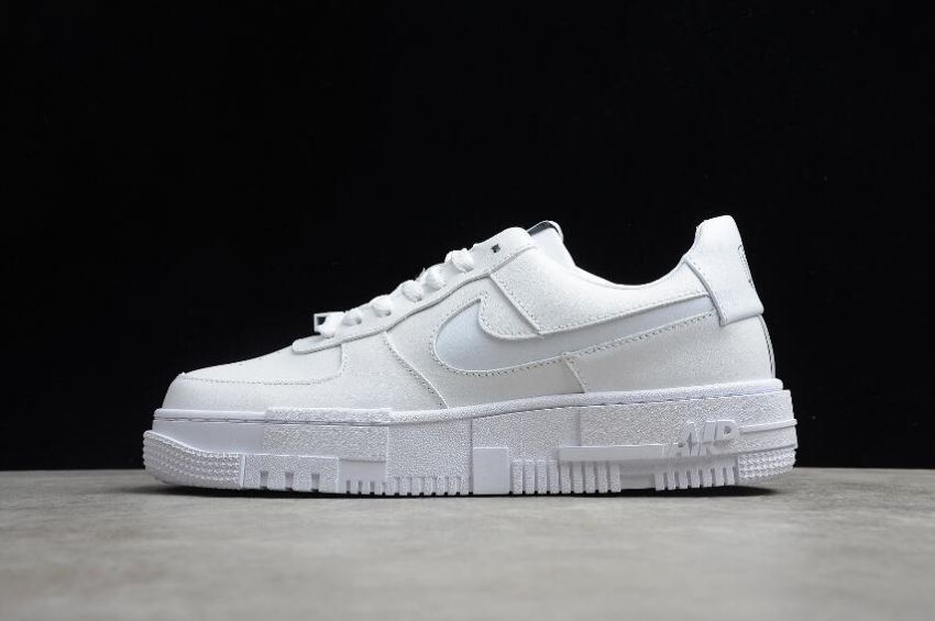 Women's Nike Air Force 1 Pixel All White CK6649-100 Running Shoes