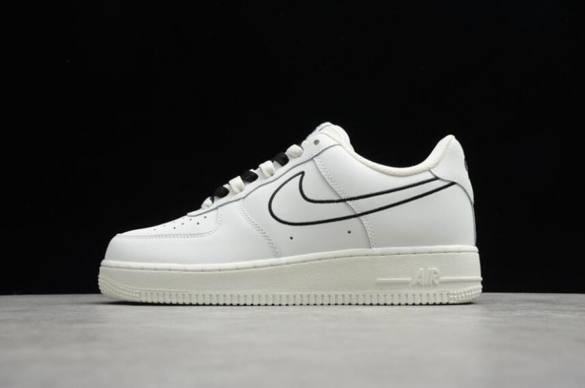 Men's Nike Air Force 1 07 Off White Black CL6326-158 Running Shoes