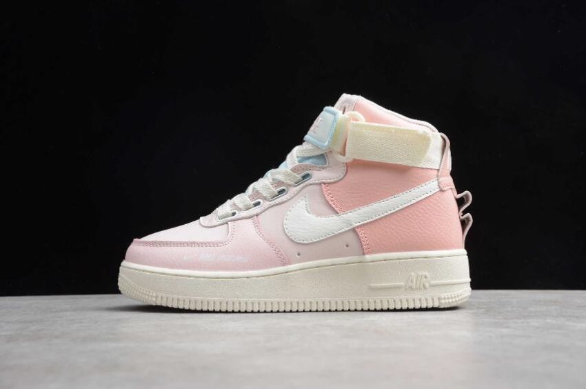 Men's Nike Air Force 1 High UT Echo Pink Sail CQ4810-621 Running Shoes