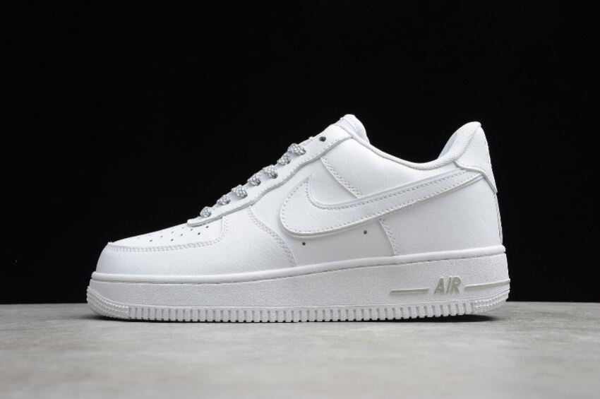 Men's Nike Air Force 1 07 Low Kith White Silvery CR7792-022 Running Shoes