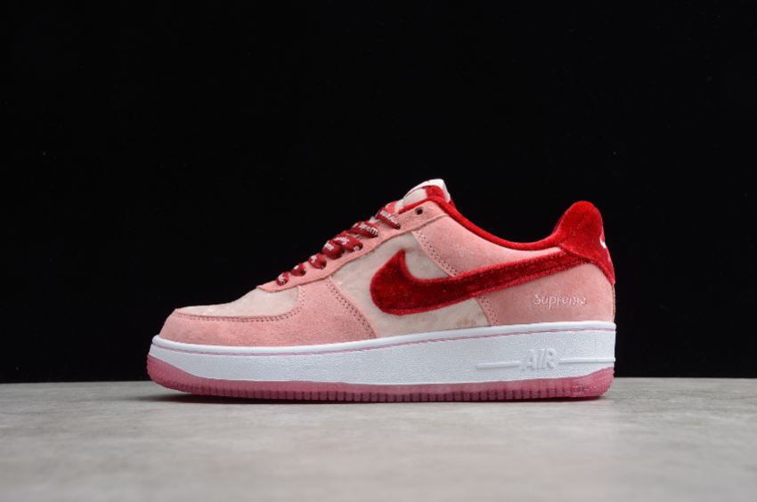 Women's Nike Air Force 1 AC Pink Velvet CT2552-800 Running Shoes