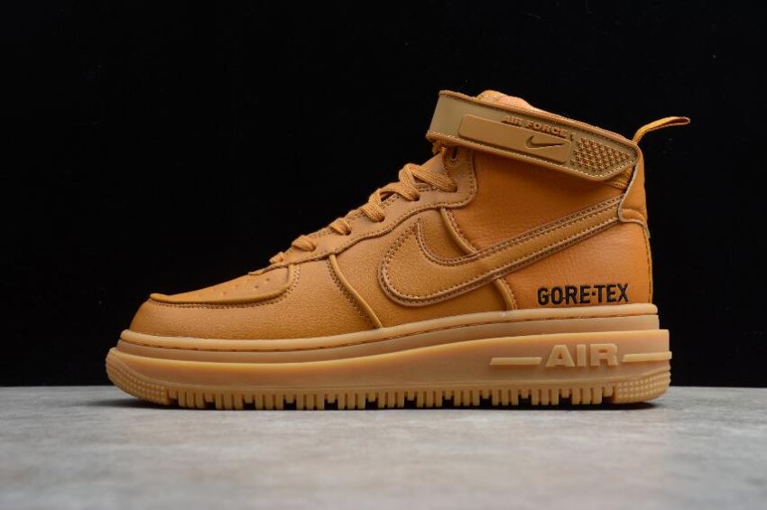 Women's Nike Air Force 1 High 07 Gore-Tex Boot Wheat CT2815-200 Running Shoes