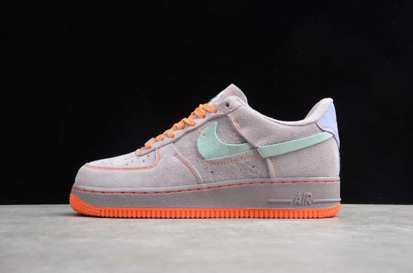 Women's Nike Air Force 1 07 LX Grayish Purple Teal Tint CT7358-600 Running Shoes