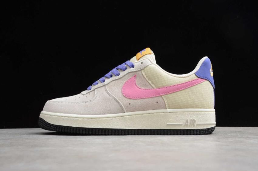 Women's Nike Air Force 1 07 Phantom Magic Flamingo Sail CU3007-061 Running Shoes