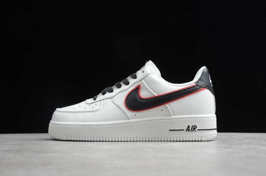 Men's Nike Air Force 1 White Red CU9225-100 Running Shoes