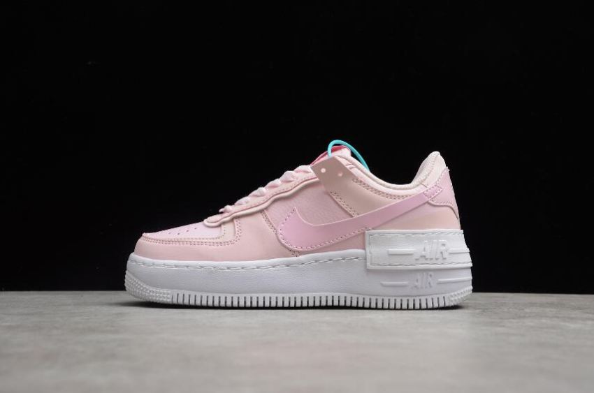 Women's Nike Air Force 1 Shadow SE Pink White CV3020-600 Running Shoes
