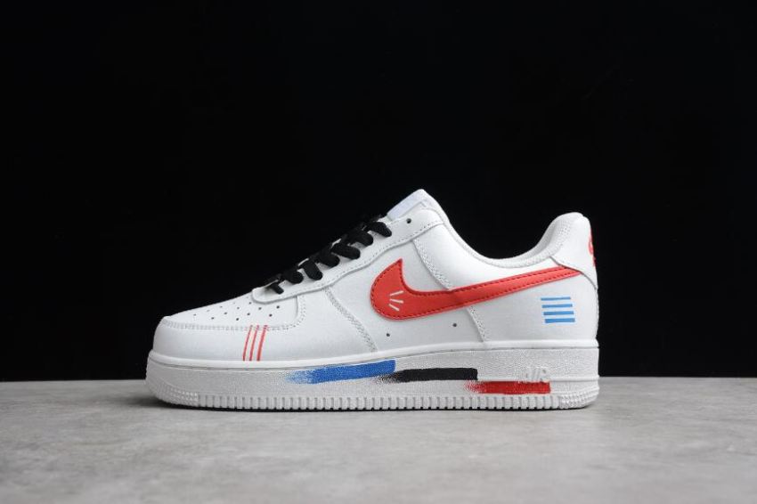 Men's Nike Air Force 1 07 CW2288-1114 White Rabbit Running Shoes