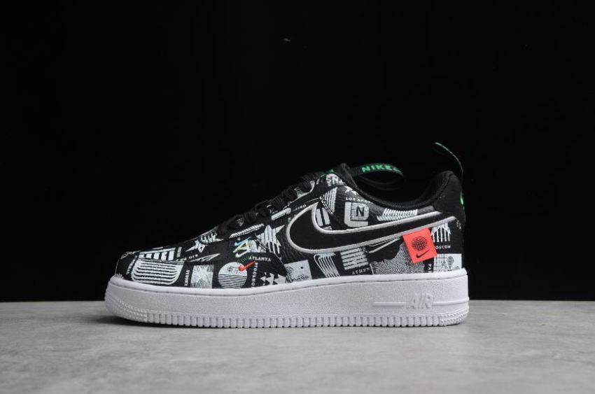 Men's Nike Air Force 1 07 CZ5927-001 Black Shoes Running Shoes