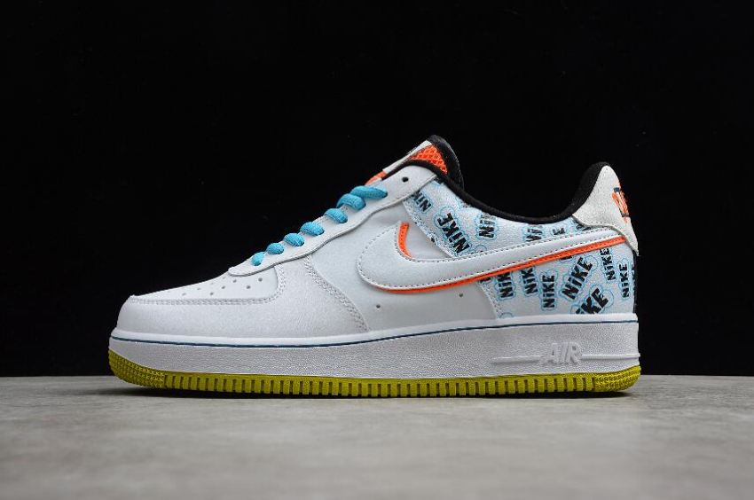 Men's Nike Air Force 1 GS White Hyper Crimson CZ8139-100 Running Shoes