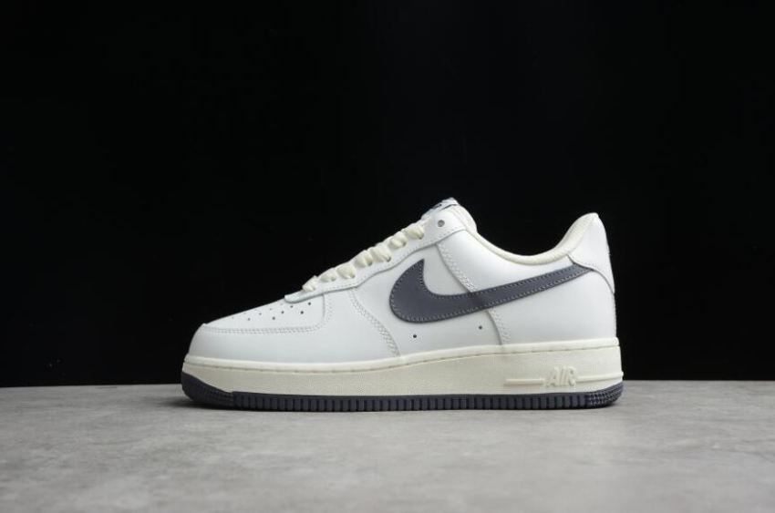 Men's Nike Air Force 1 07 DA0099-109 Beige Coal Ash Shoes Running Shoes