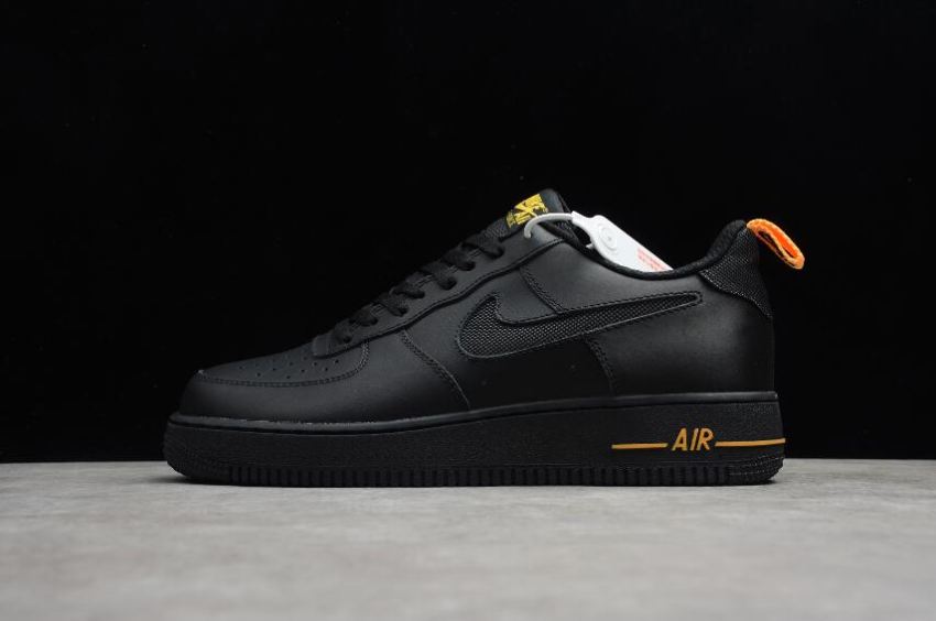 Men's Nike Air Force 1 Peaceminusone Black Orange DC1429-002 Running Shoes