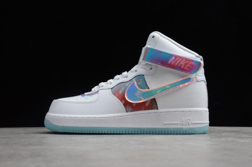 Women's Nike Air Force 1 HI LX Good Game White Multi Color DC2111-191 Running Shoes