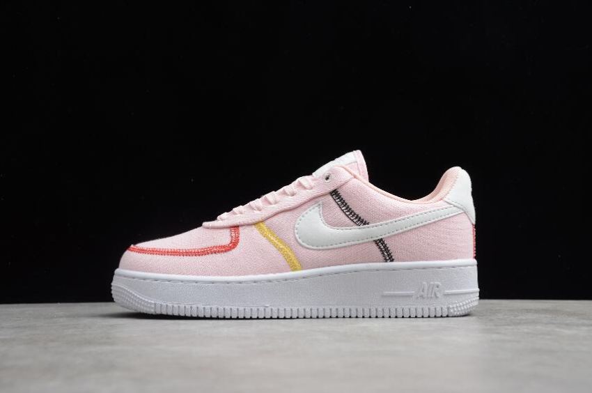 Men's Nike WMNS Air Force 1 07 Pink White DD0226-600 Running Shoes
