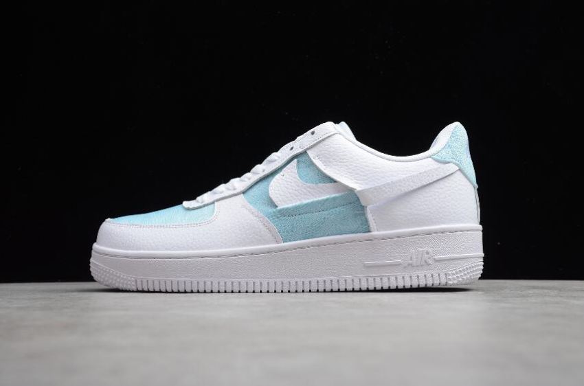 Women's Nike Air Force 1 LXX Glacier Blue White Black DJ9880-400 Running Shoes