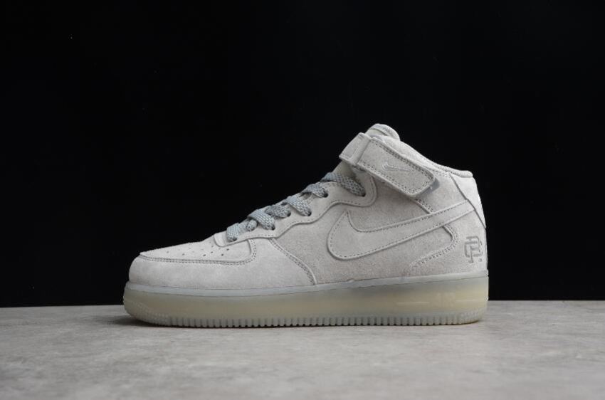 Men's Nike Air Force 1 MID Reigning Champ Cool Grey White GB1119-198 Shoes Running Shoes