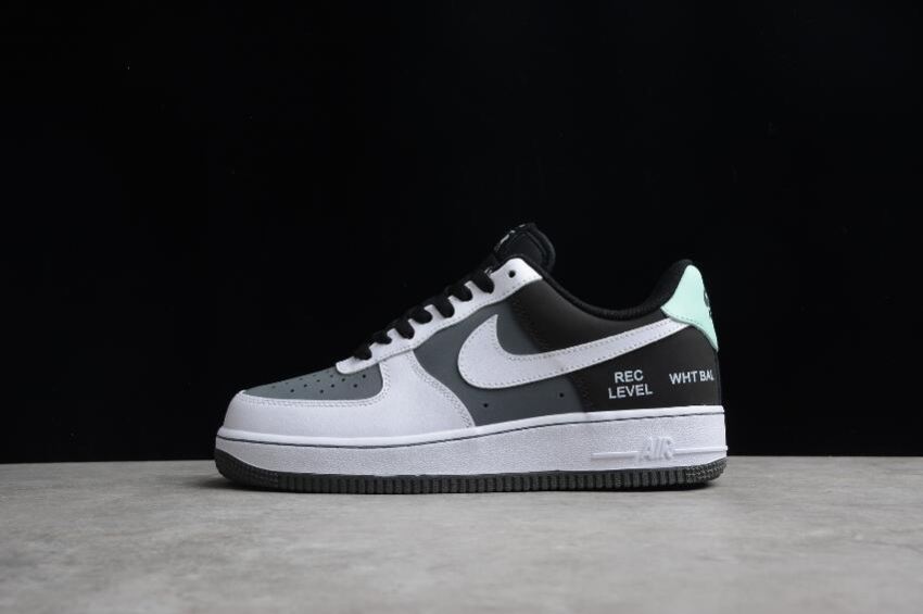 Women's Nike Air Force 1 07 Black Grey White GD5060-755 Running Shoes