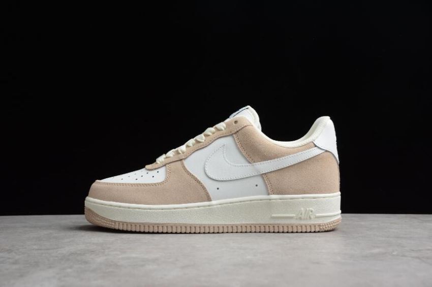 Women's Nike Air Force 1 07 LZ6699-522 Beige Khaki Shoes Running Shoes