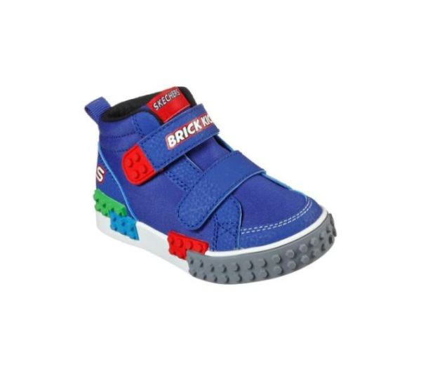 Skechers Boys' Brick Kicks: Kool Bricks - Lil Constructor