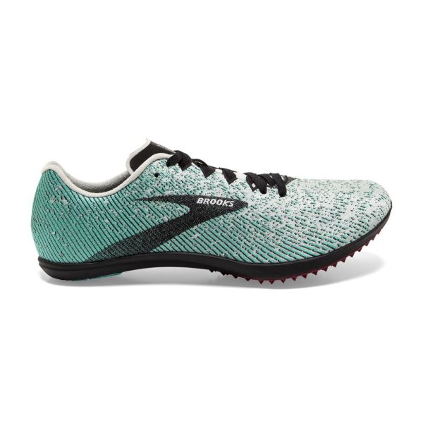 Brooks Mach 19 Spikeless Grey/Black/Atlantis