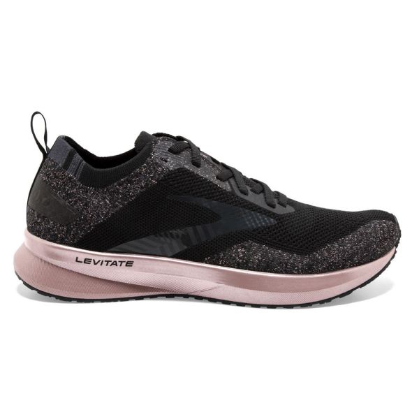 Brooks Levitate 4 Black/Ebony/Rose Gold