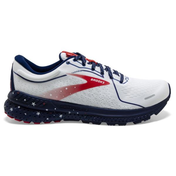 Brooks Adrenaline GTS 21 White/Blue/Red